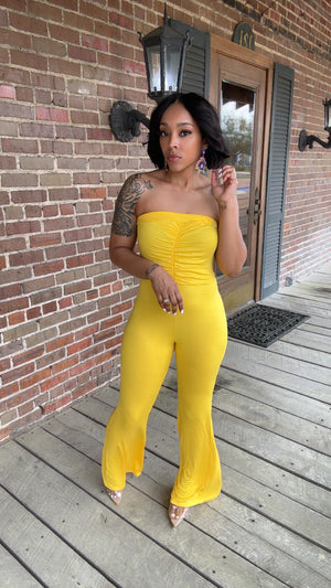Nylaa Jumpsuit Yellow
